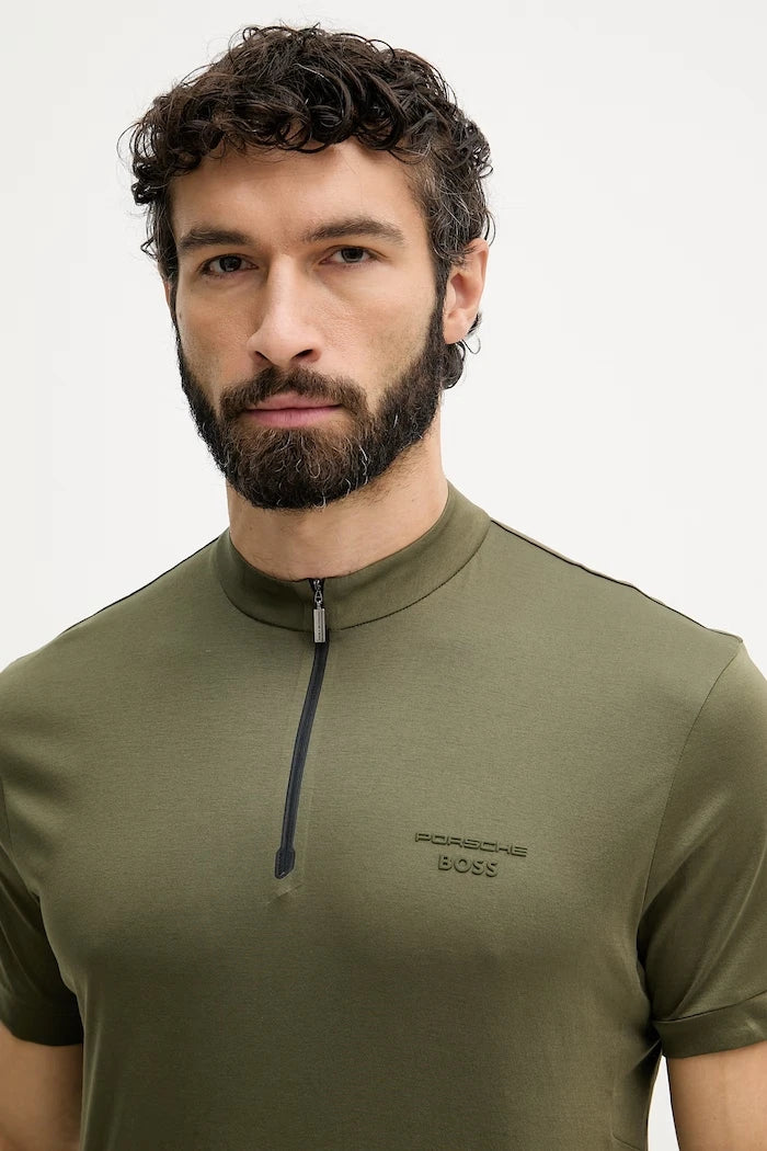 BOSS Green тениска мъжка от памук BOSS X PORSCHE