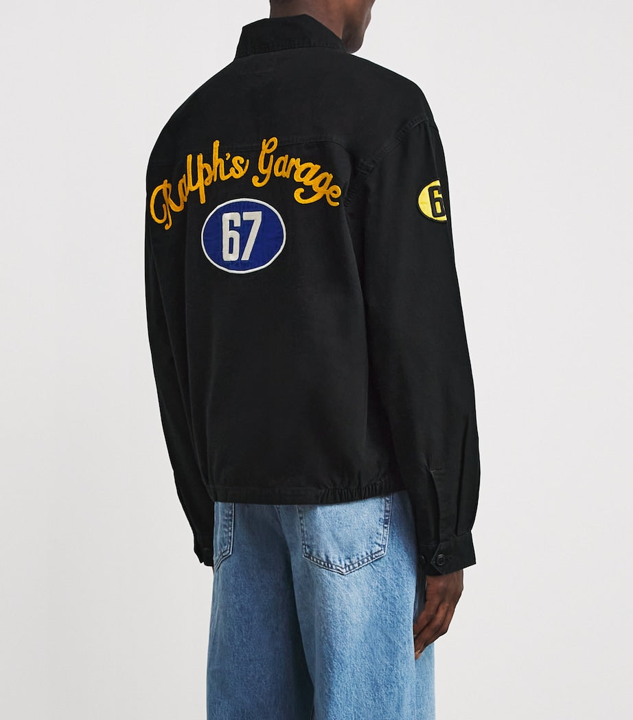 Black Cotton Ralph’s Garage Jacket