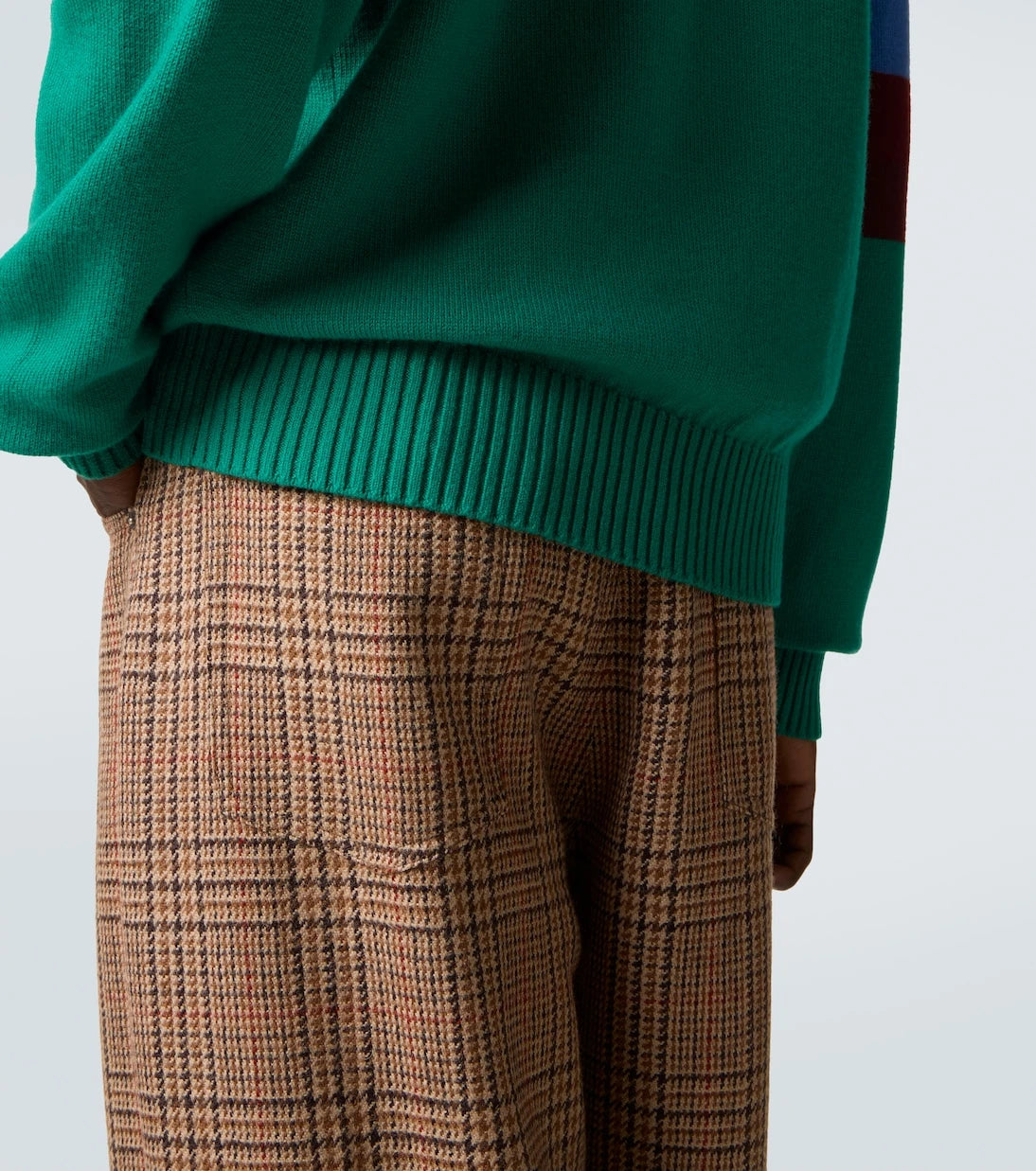 Loewe - كنزة صوفية بتصميم ألبيرس بنمط الألوان المتداخلة