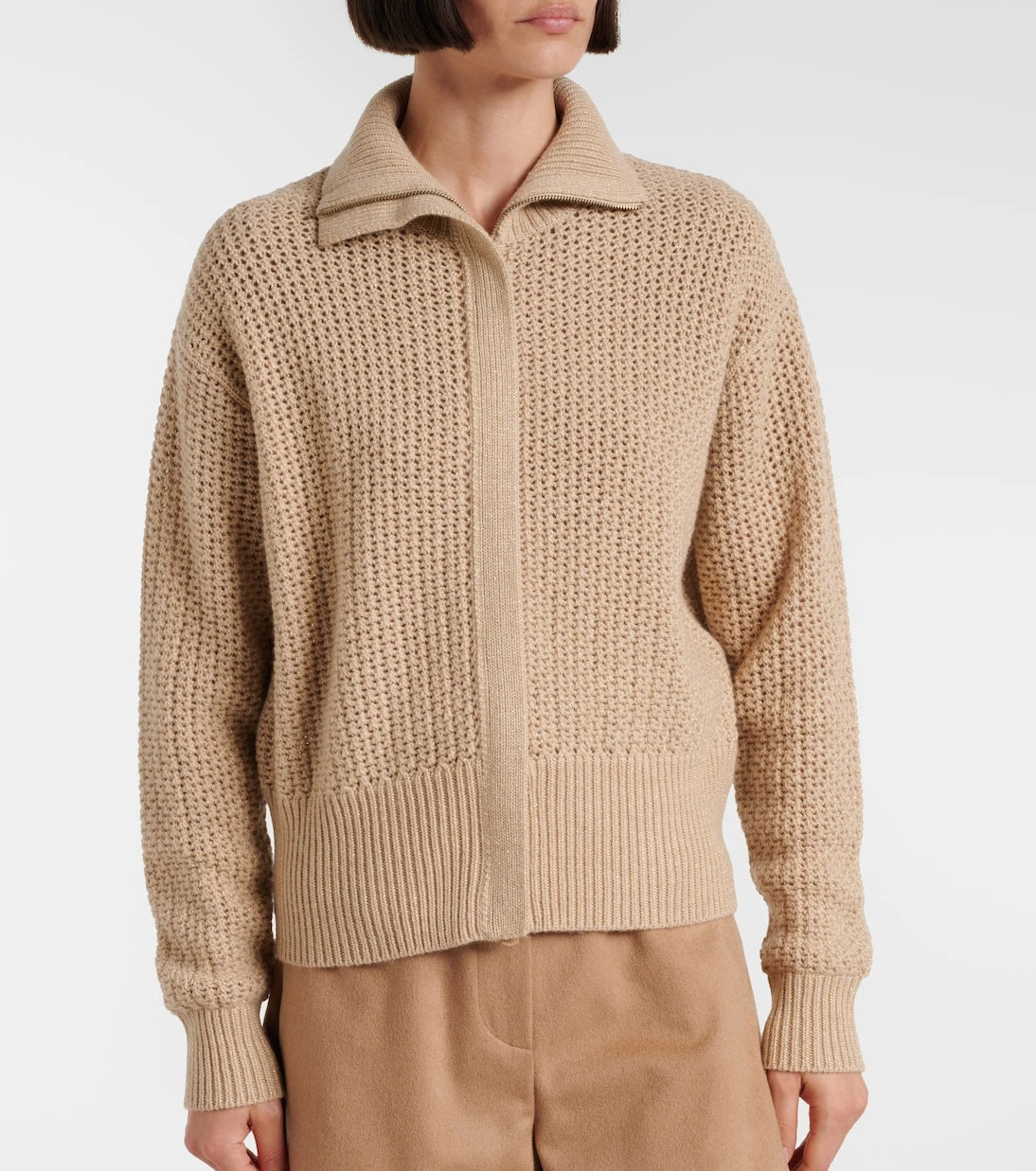 Max Mara - Glassa wool and cashmere-blend cardigan