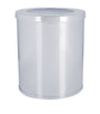 Cylinder Chome Bathroom Bin