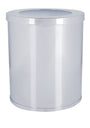 Cylinder Chome Bathroom Bin