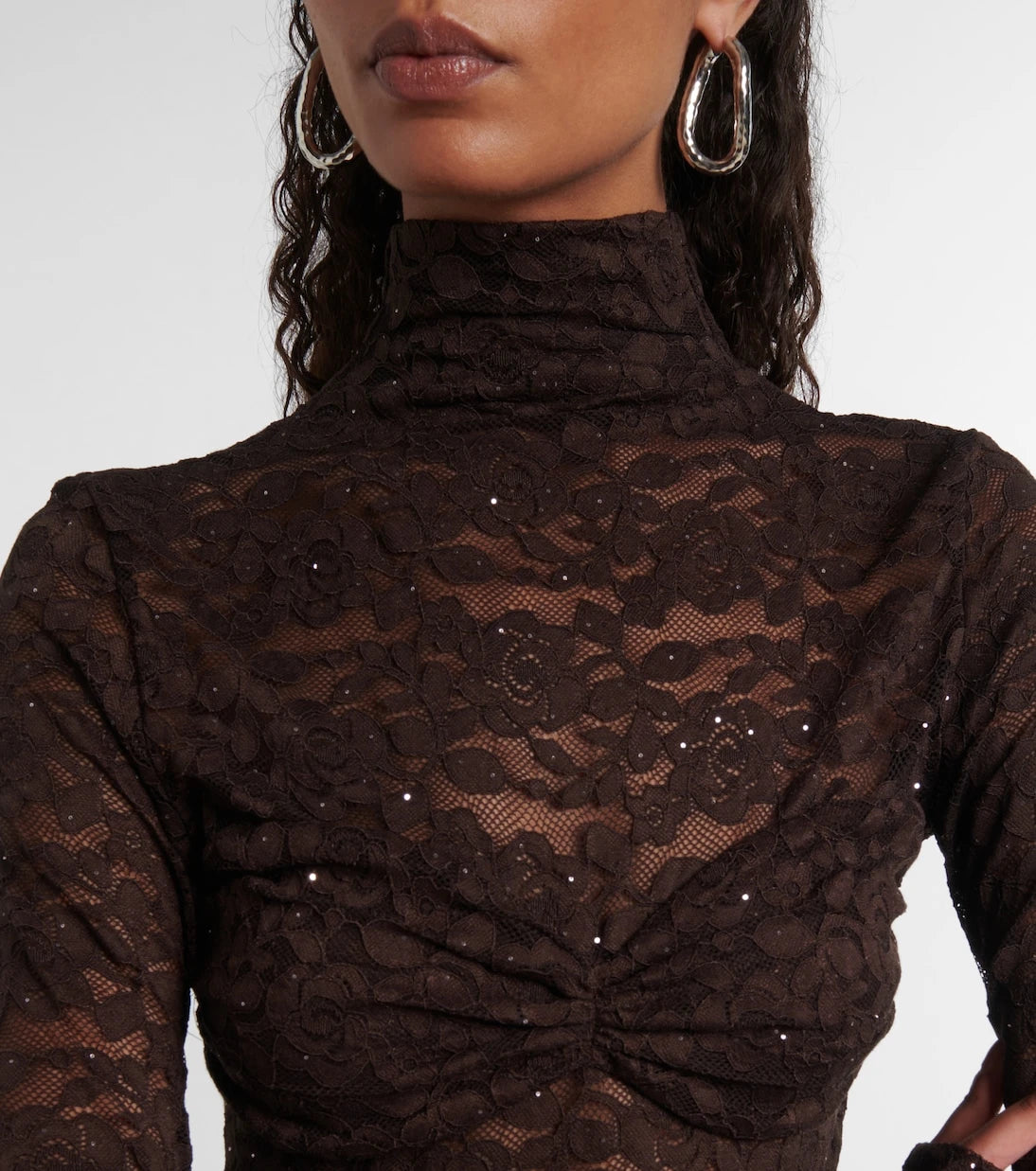 Bananhot - Francisca floral lace minidress