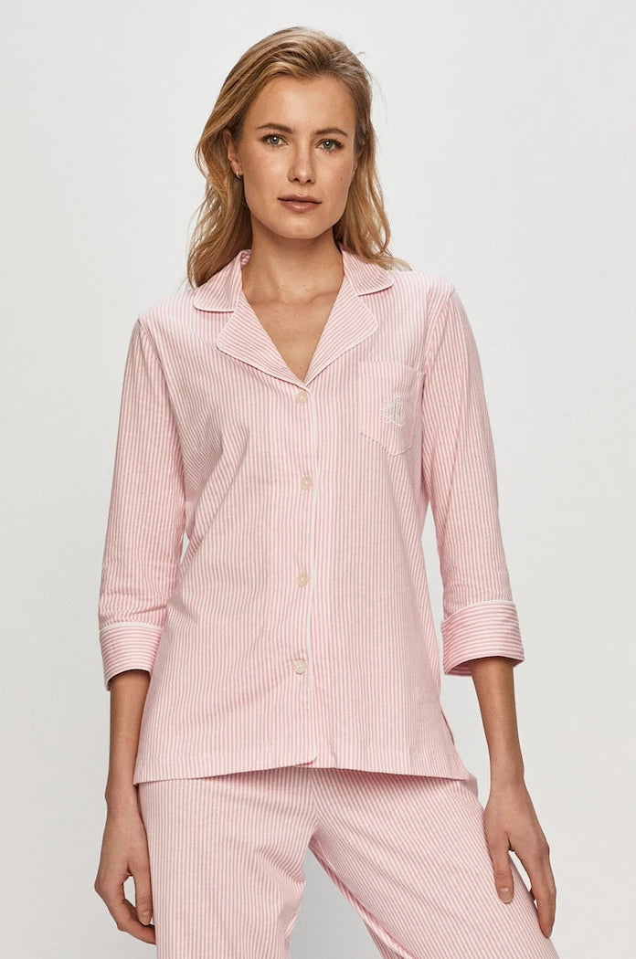 Памучна пижама Lauren Ralph Lauren