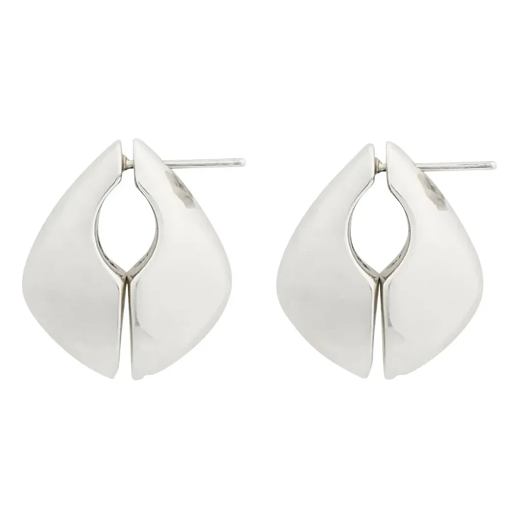 Soeur - Half Moon Earrings Small | Silver