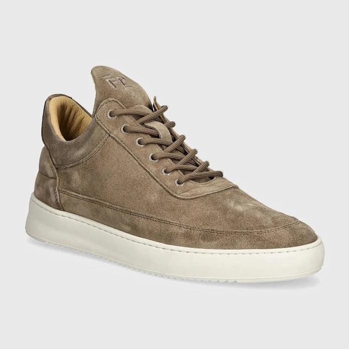 Велурени маратонки Filling Pieces Low Top Suede