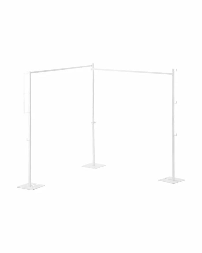 Çamaşır Kurutma Askılığı Çelik 278,6 x 25 x 142 cm
