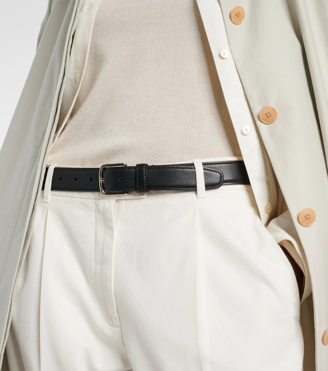 The Row - Leather belt