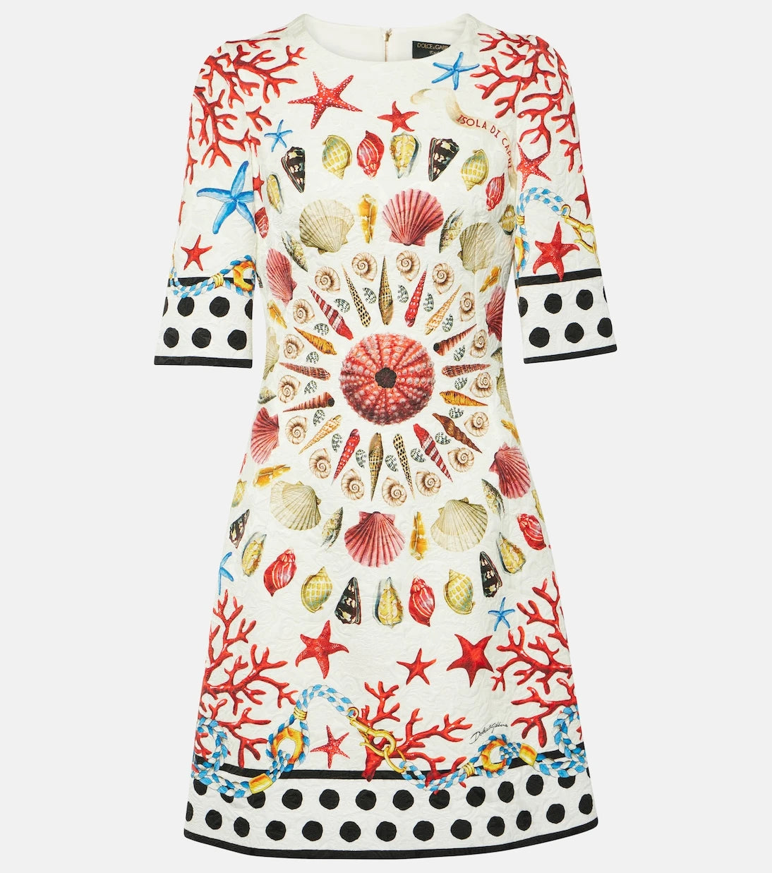 Dolce&Gabbana - Capri printed minidress