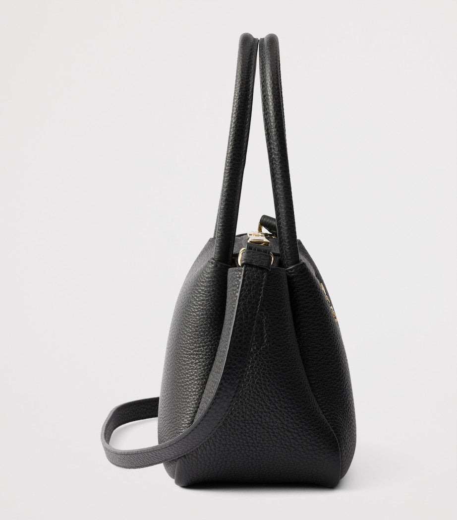 Mini Leather Top-Handle Bag