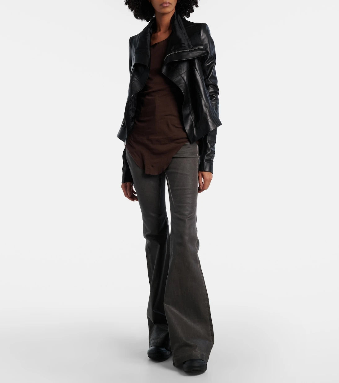 Rick Owens - Jumbolace leather sneakers