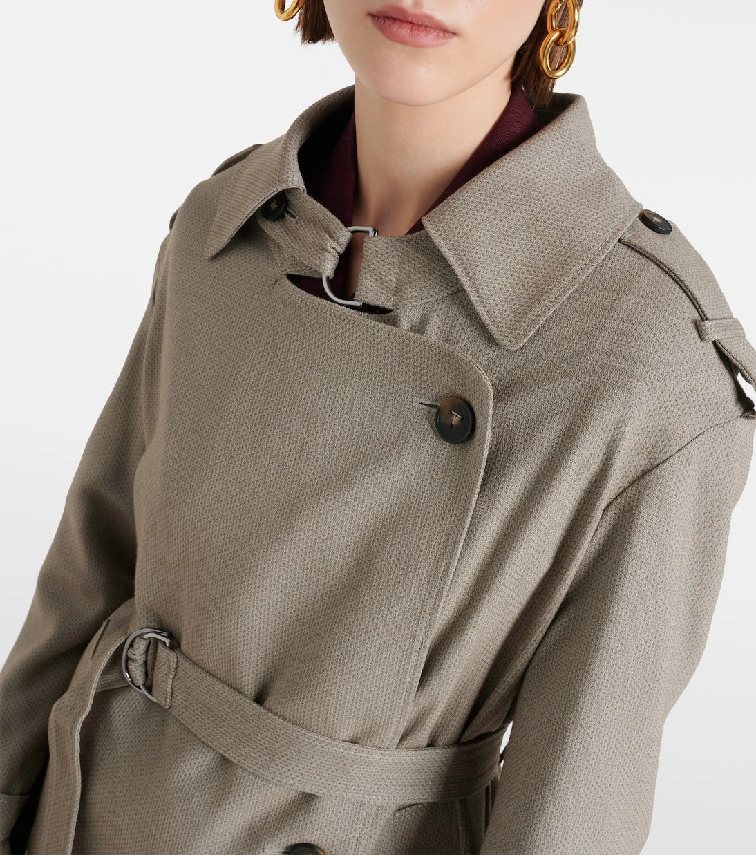 Tod's - Belted trench coat