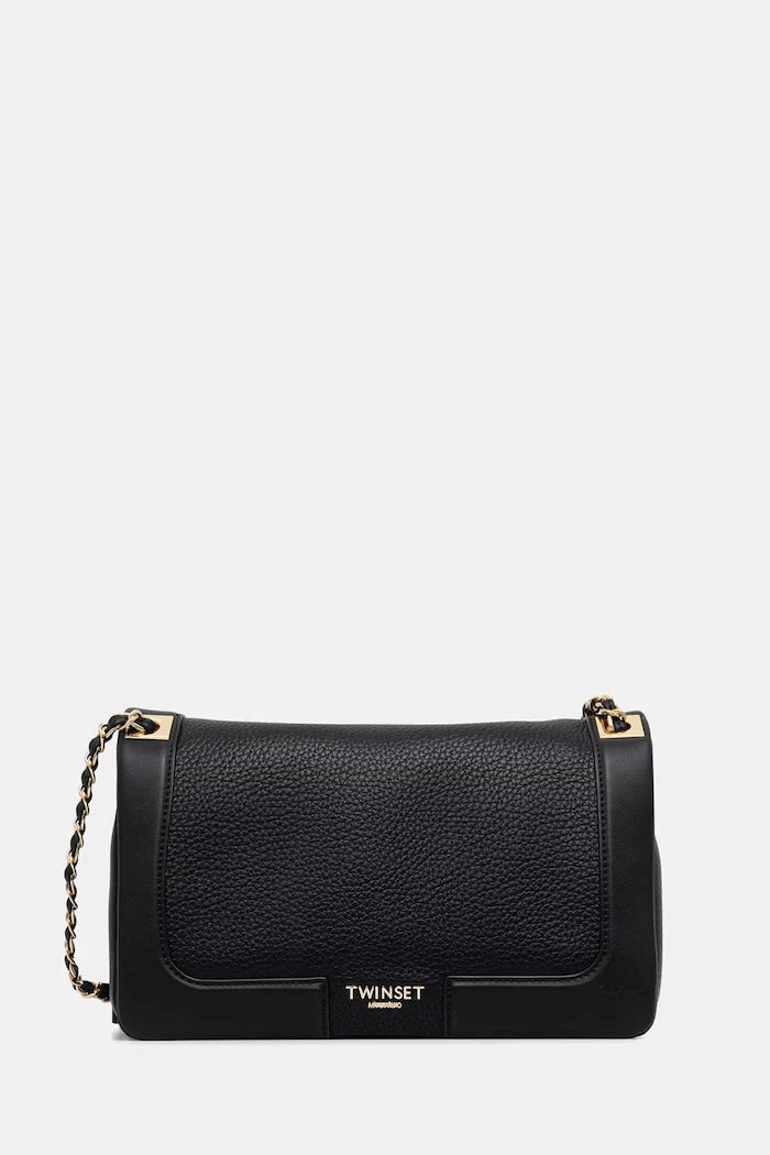 Twinset kadın crossbody çanta, suni deri