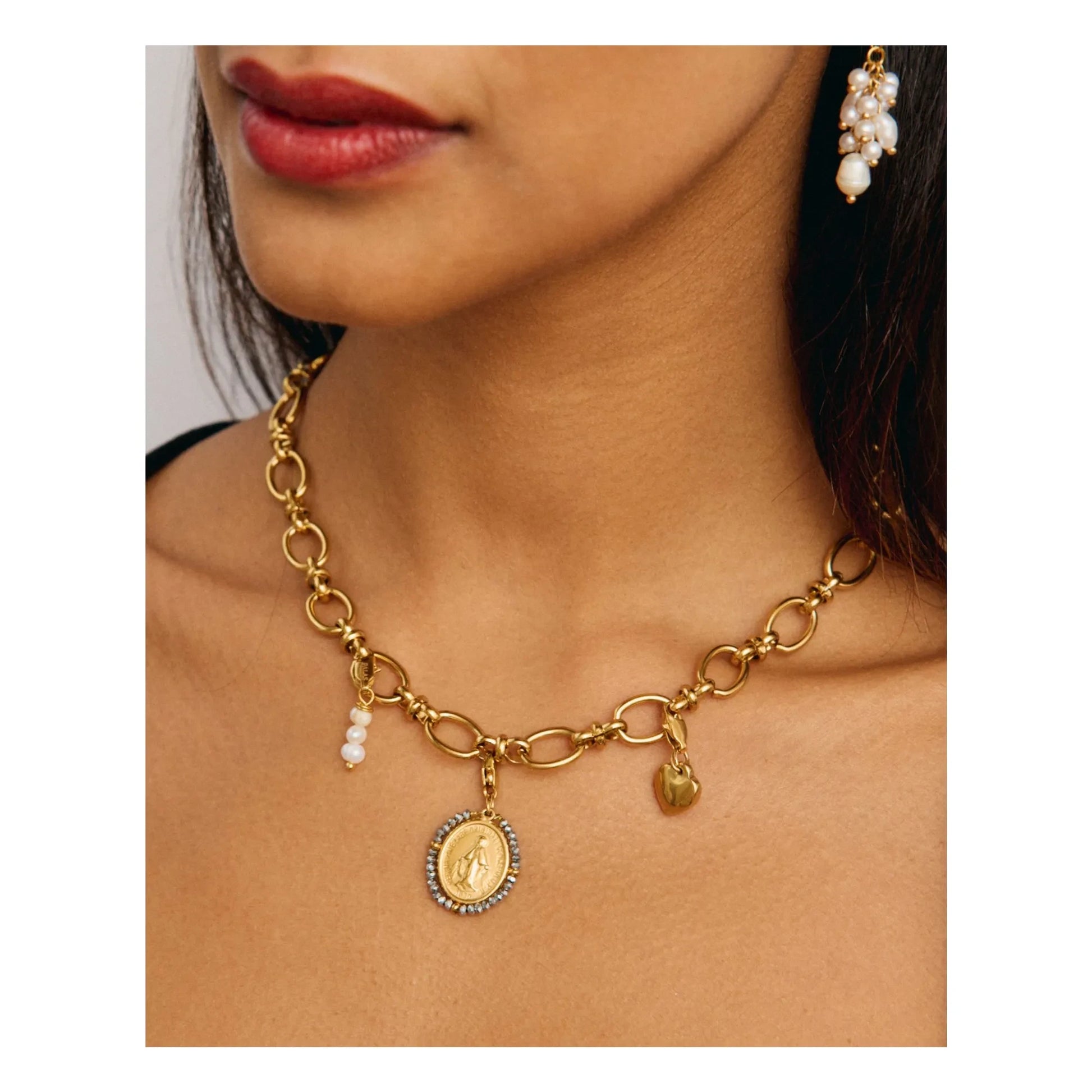 Palas - Silver Maria necklace | Silver