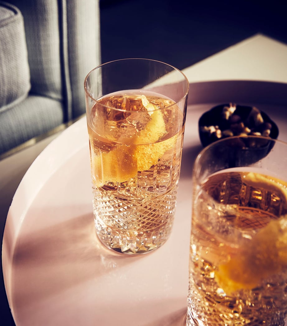 Set of 2 Irish Lace Highball Glasses (400ml)