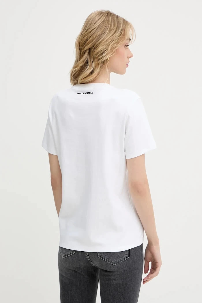 Памучна тениска Karl Lagerfeld IKON
