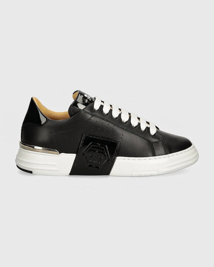 Кожени маратонки Philipp Plein Hexagon Phantom Kicks