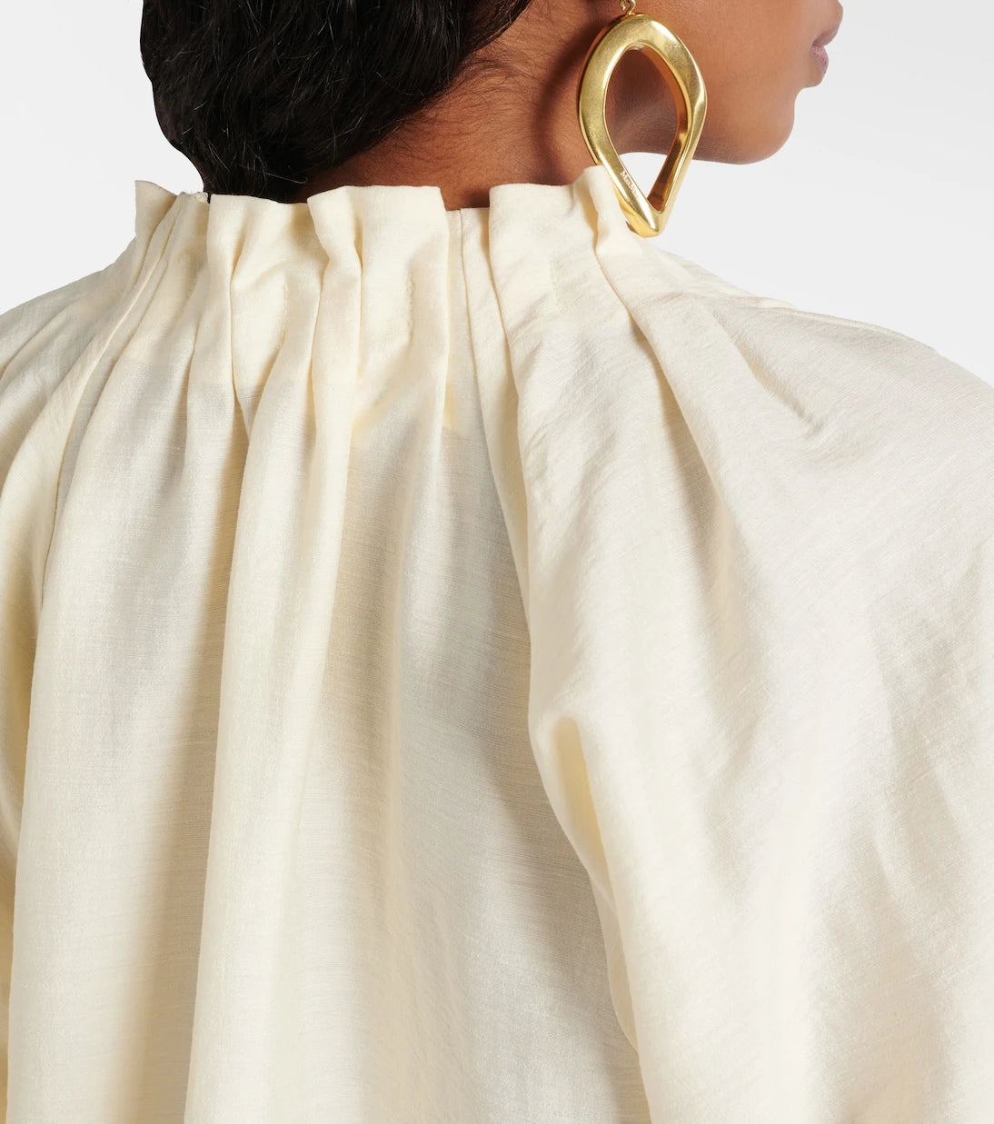 Max Mara - Jene linen and silk-blend maxi dress