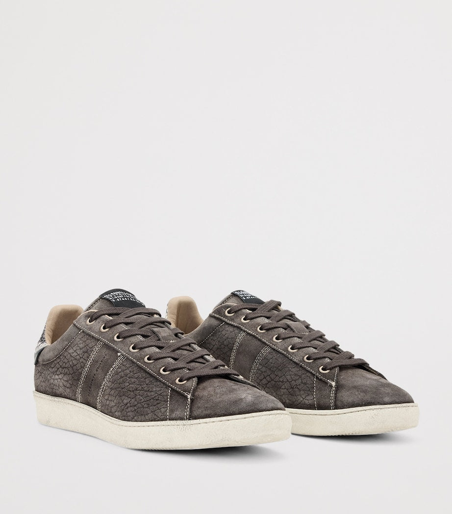 Suede Leon Low-Top Sneakers