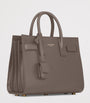 Saint Laurent Grey Nano Sac de Jour Tote Bag