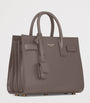 Saint Laurent Grey Nano Sac de Jour Tote Bag