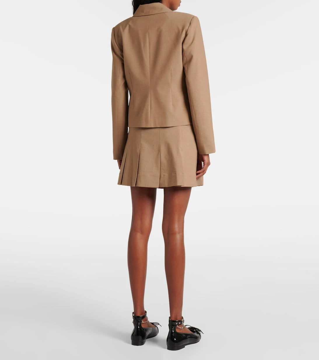Ganni - Twill blazer
