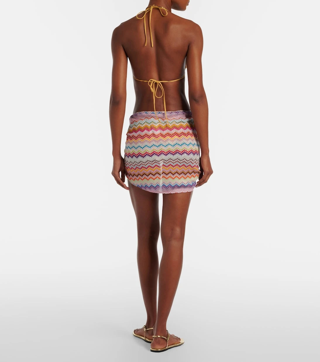 Missoni - غطاء شاطئ بنمط متعرج