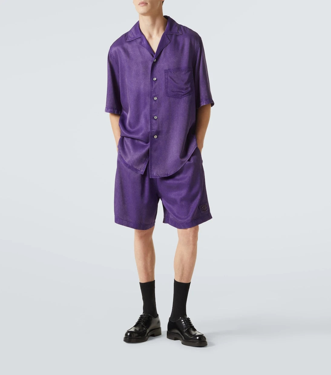 Acne Studios - قميص من التويل