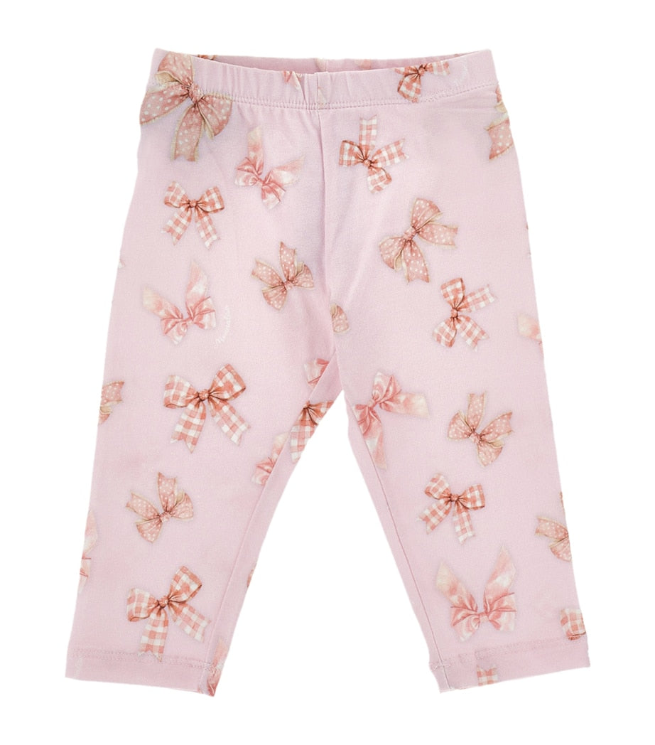 Bow-Print Leggings (3-36 Months)