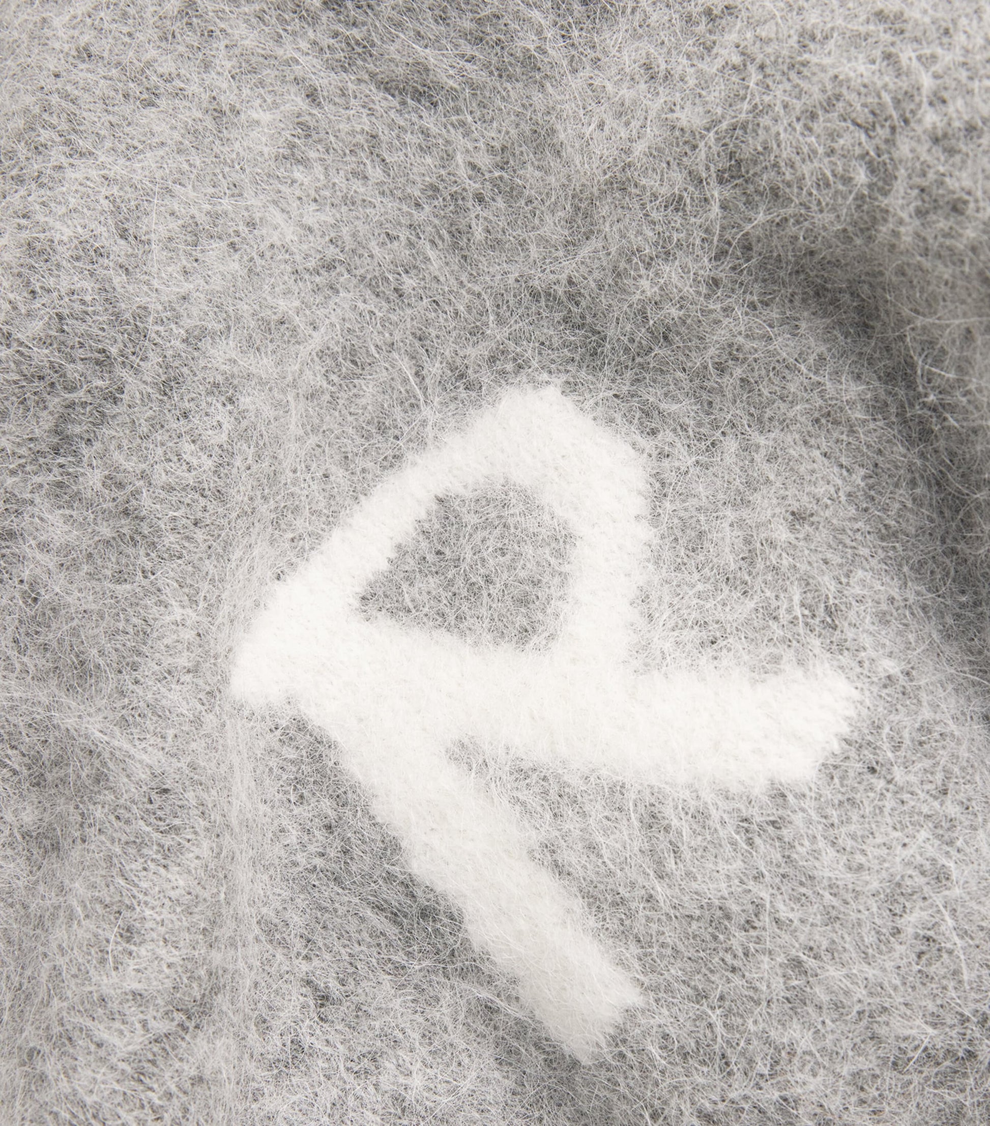 Alpaca-Blend Logo Oversized Sweater