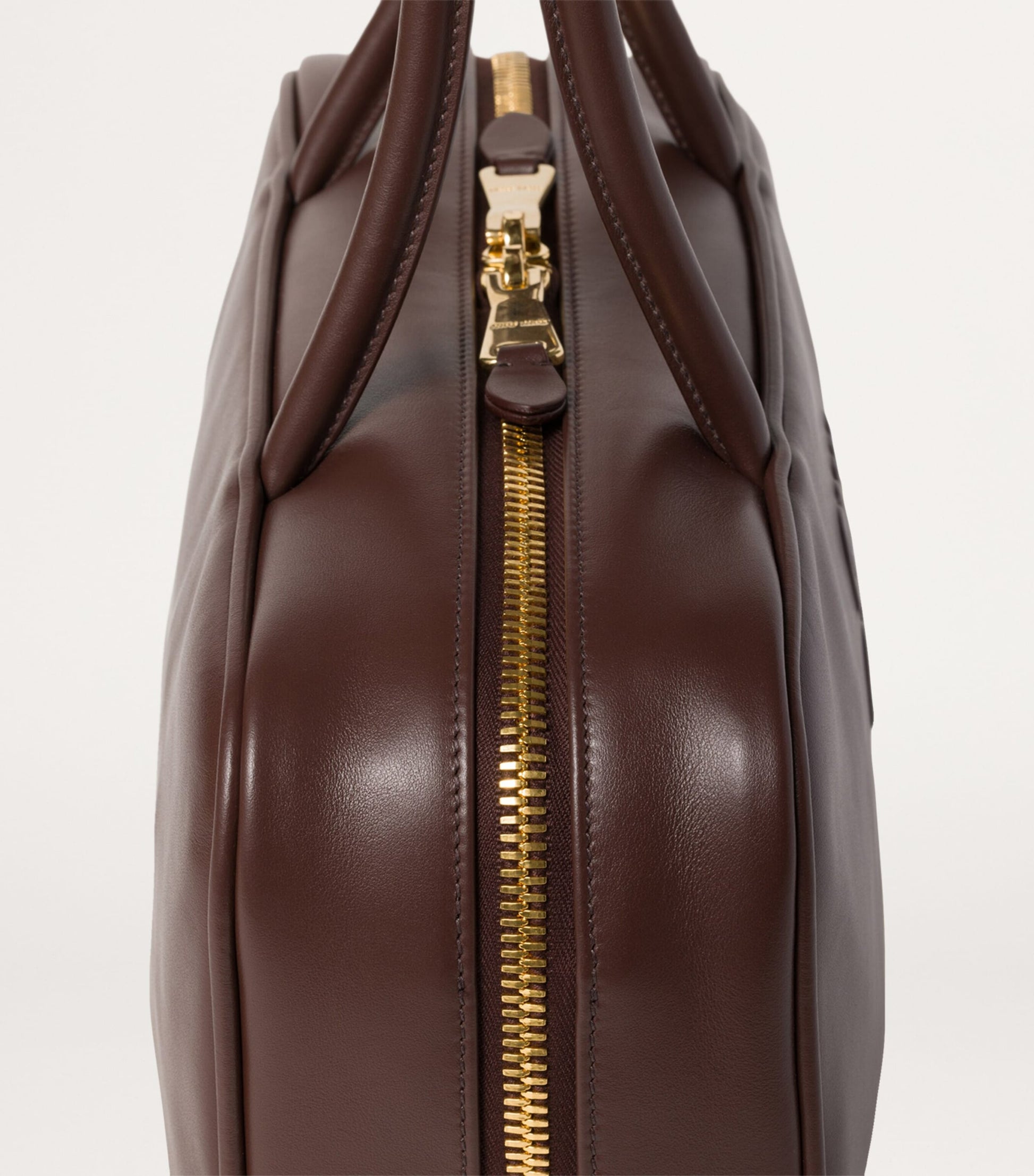 Leather Beau Top-Handle Bag