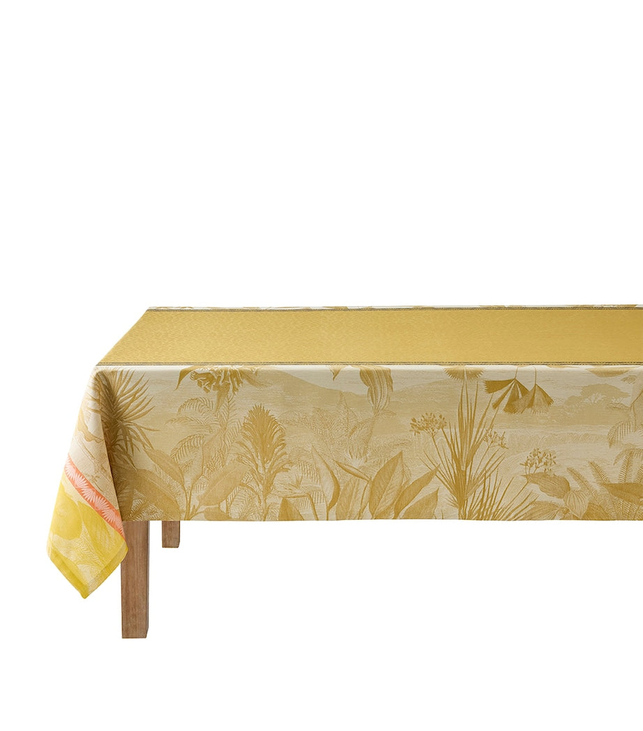 Le Jacquard Français Coated Sinharaja Tablecloth (175cm x 250cm)