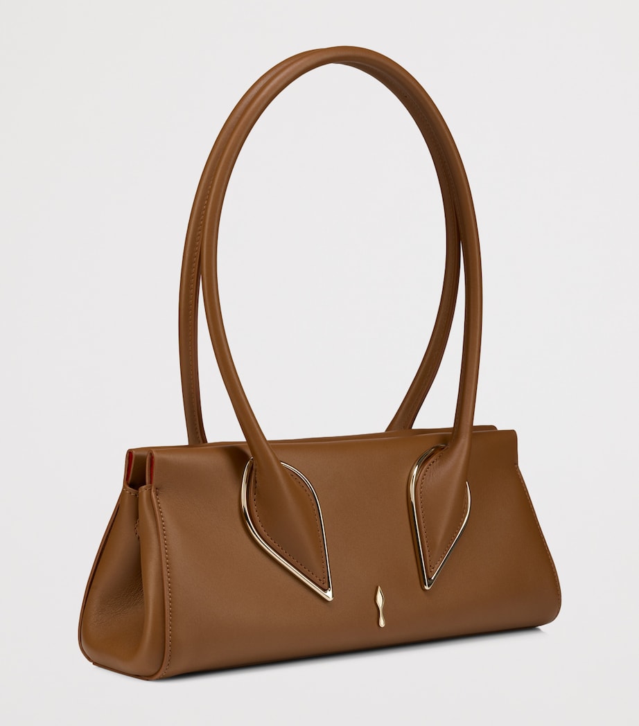 Christian Louboutin Venus Leather Baguette Shoulder Bag