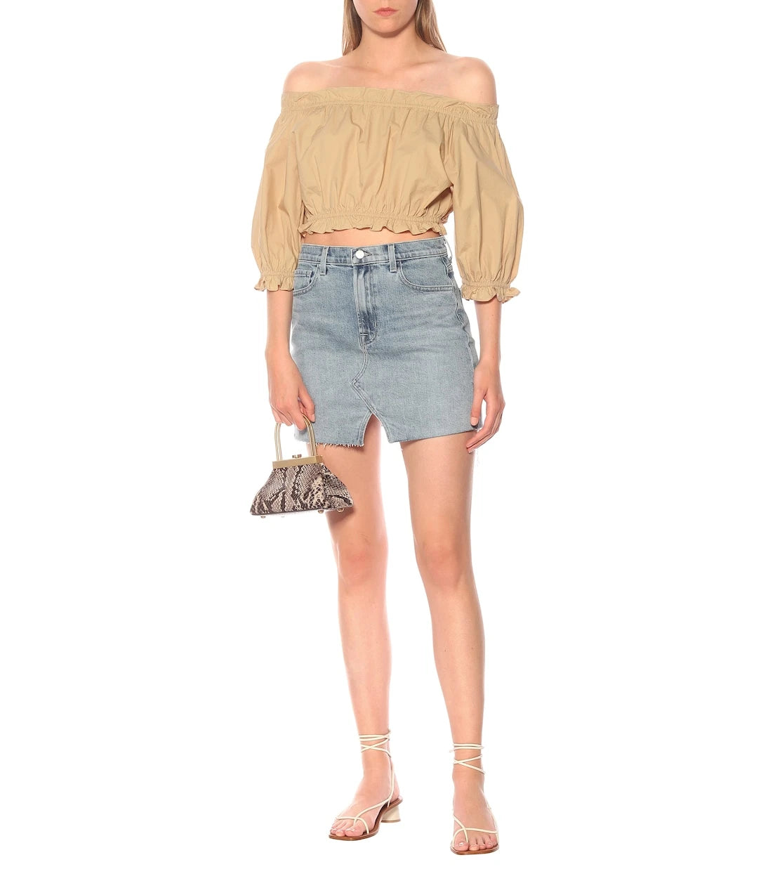 Marysia - Globulus cotton crop top