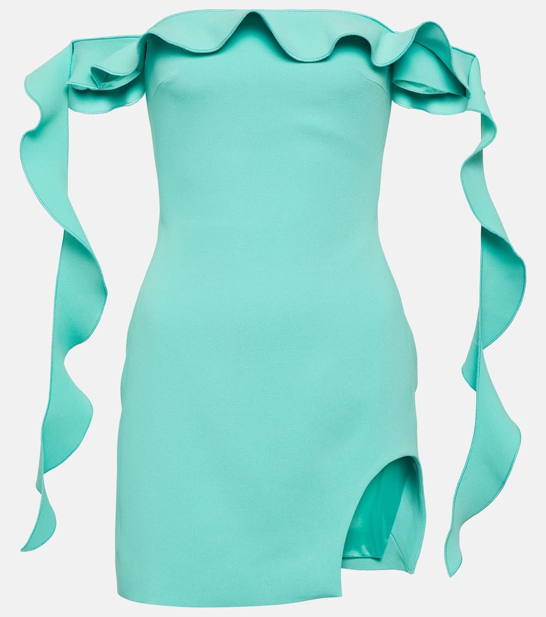 David Koma - Ruffled minidress
