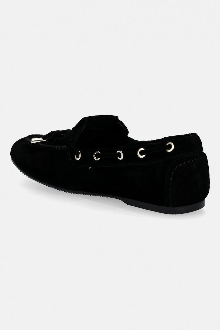 Велурени мокасини Guess AISHA