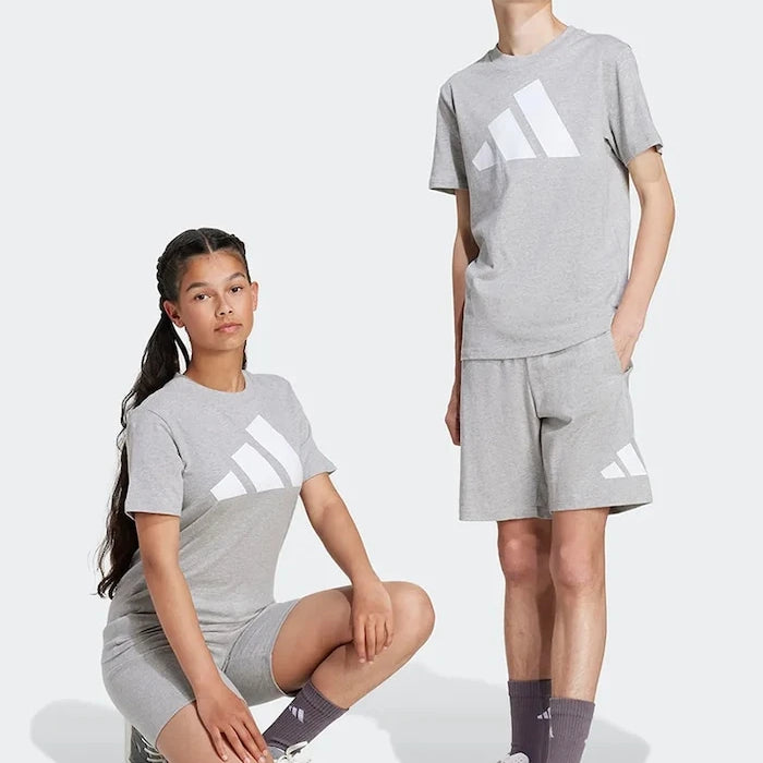 adidas pamuklu çocuk eşofman tipi kısa şort