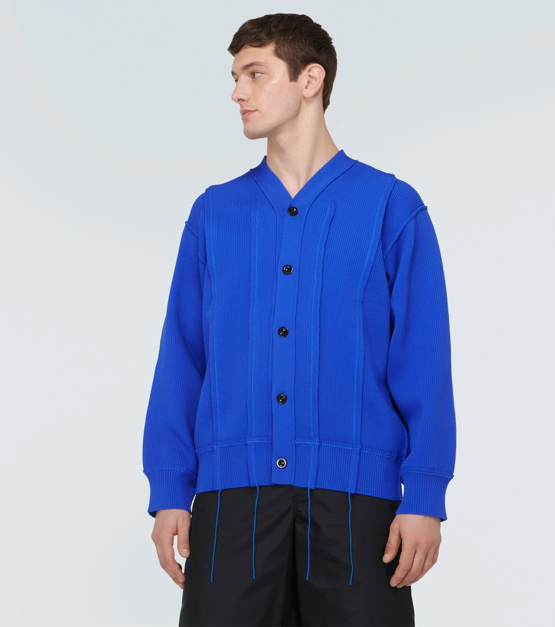 Sacai - كارديغان ممزق