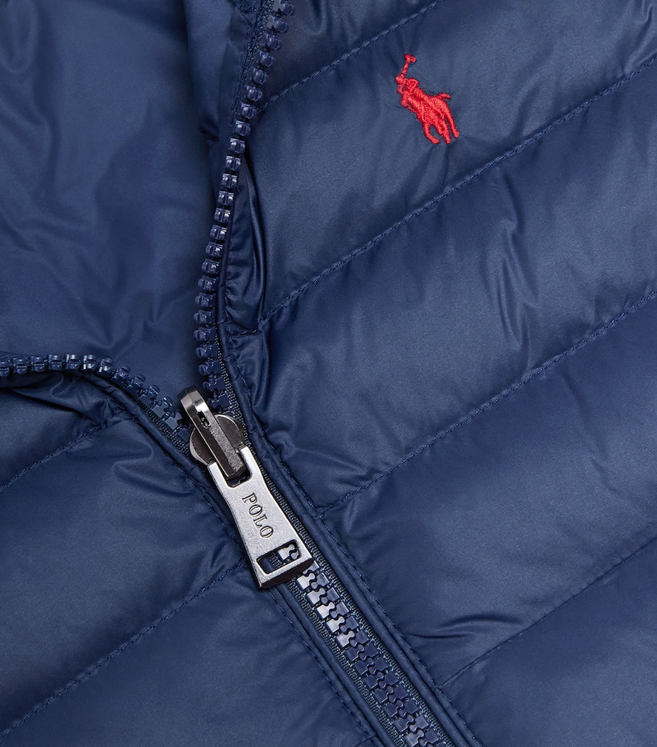 Ralph Lauren Kids Quilted Polo Pony Gilet (2-7 Years)