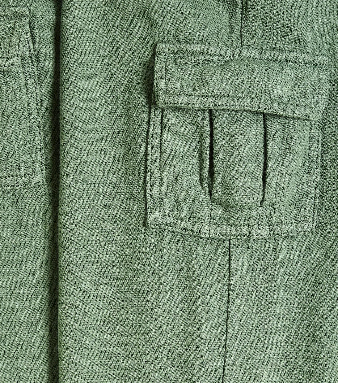 Tartine et Chocolat - Cotton and linen cargo pants