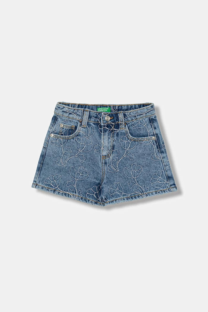 United Colors of Benetton çocuk denim şort