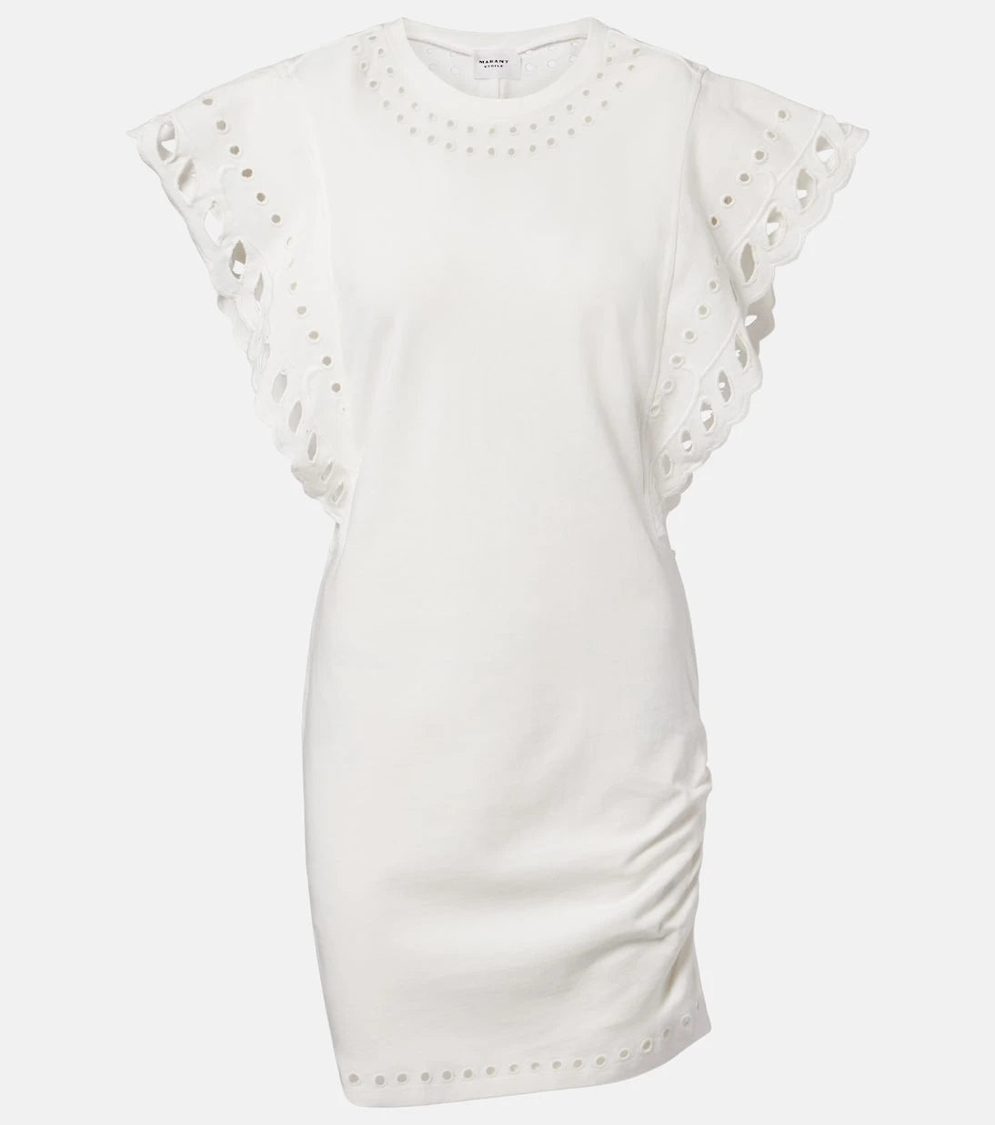 Marant Etoile - Orlane embroidered cotton minidress
