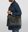Large Leather Duet Tote Bag