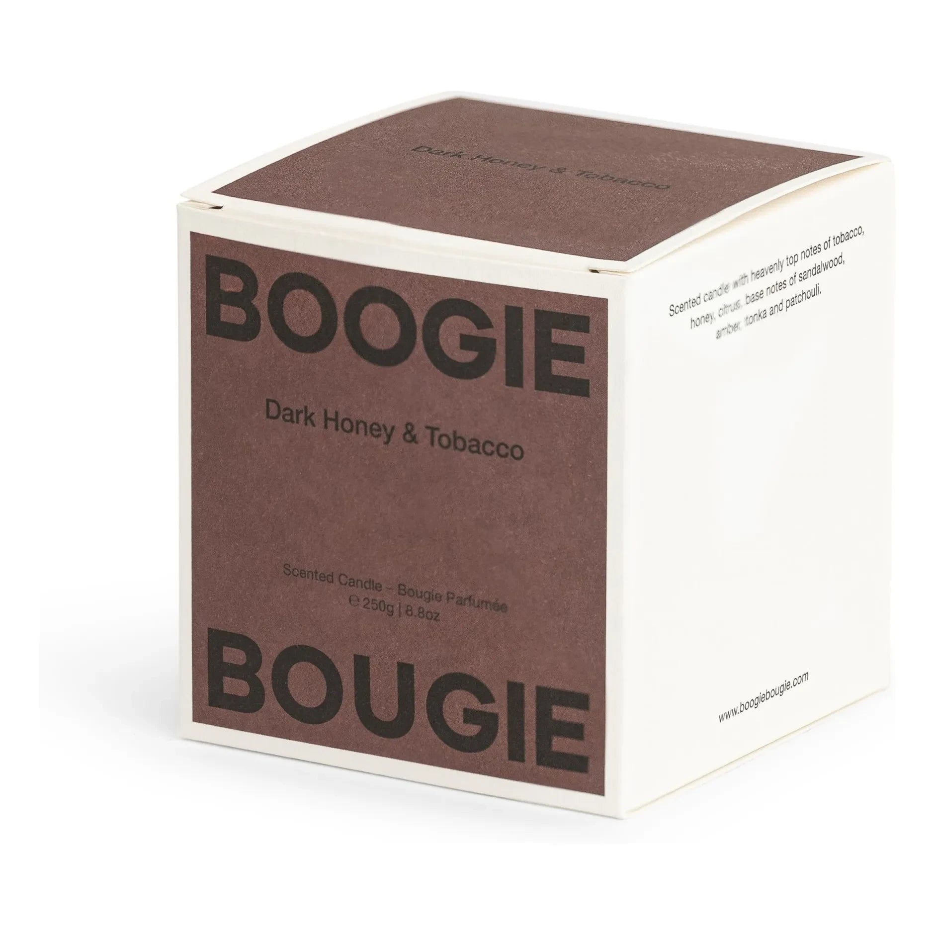 Boogie Bougie - Dark Honey &amp; Tobacco candle