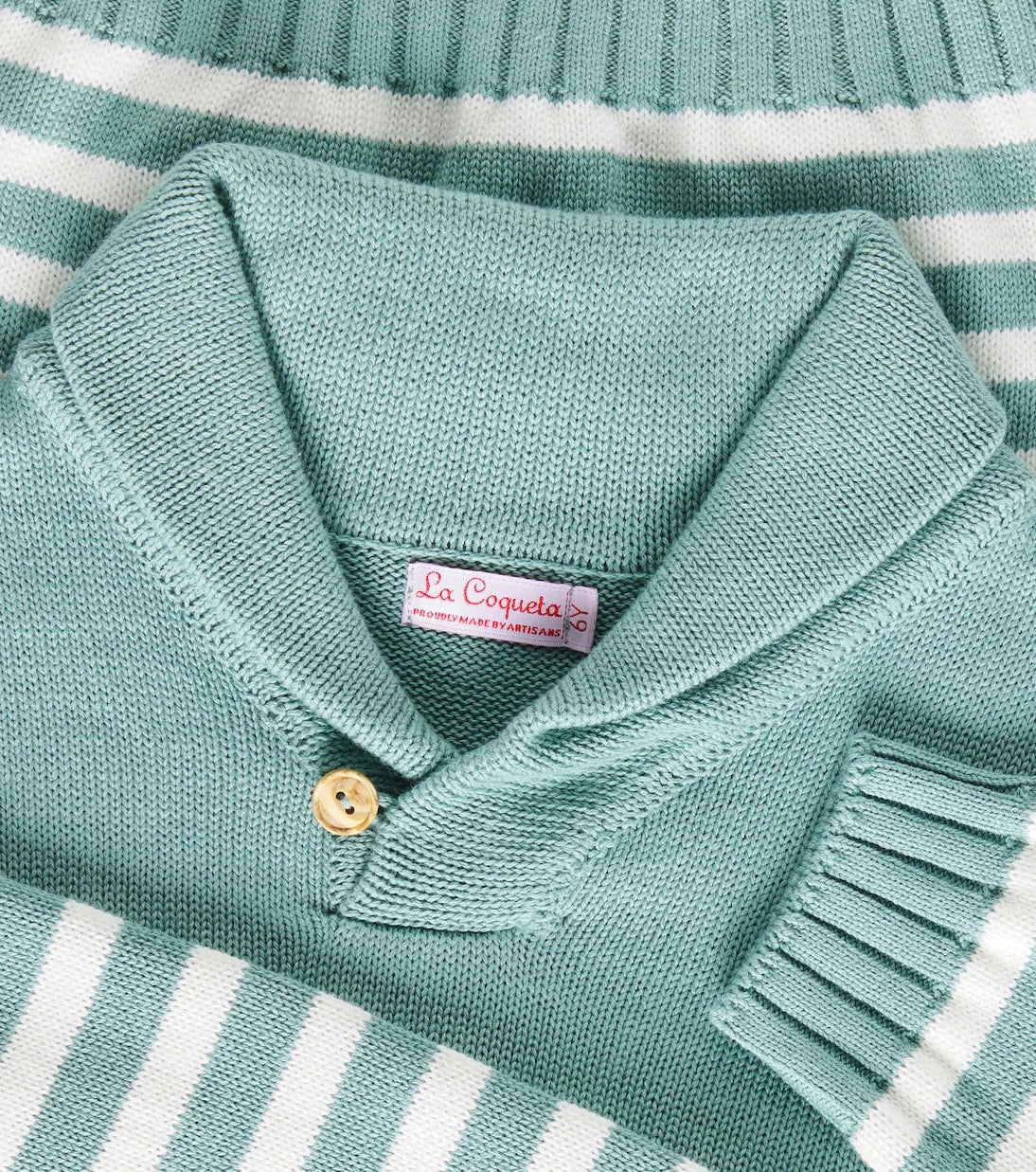 La Coqueta - Goyo striped cotton sweater