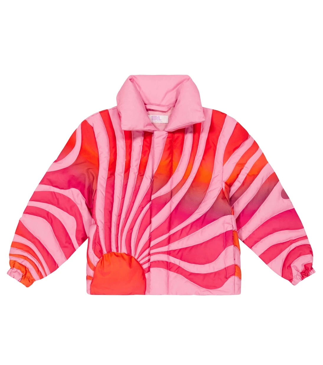 ERL Kids - Printed cotton down jacket
