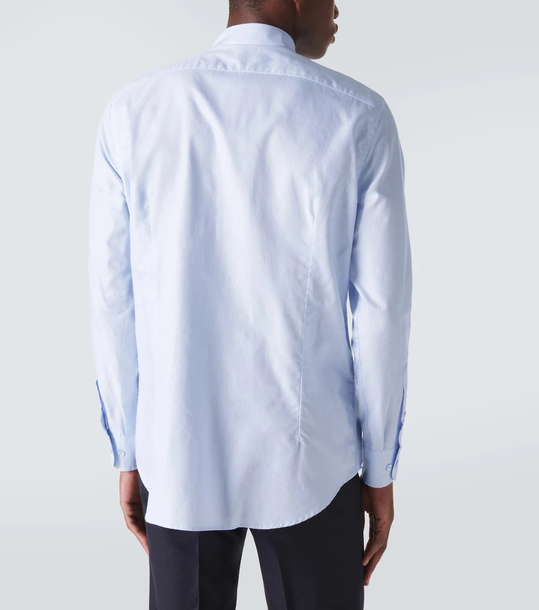 Etro - Logo cotton Oxford shirt
