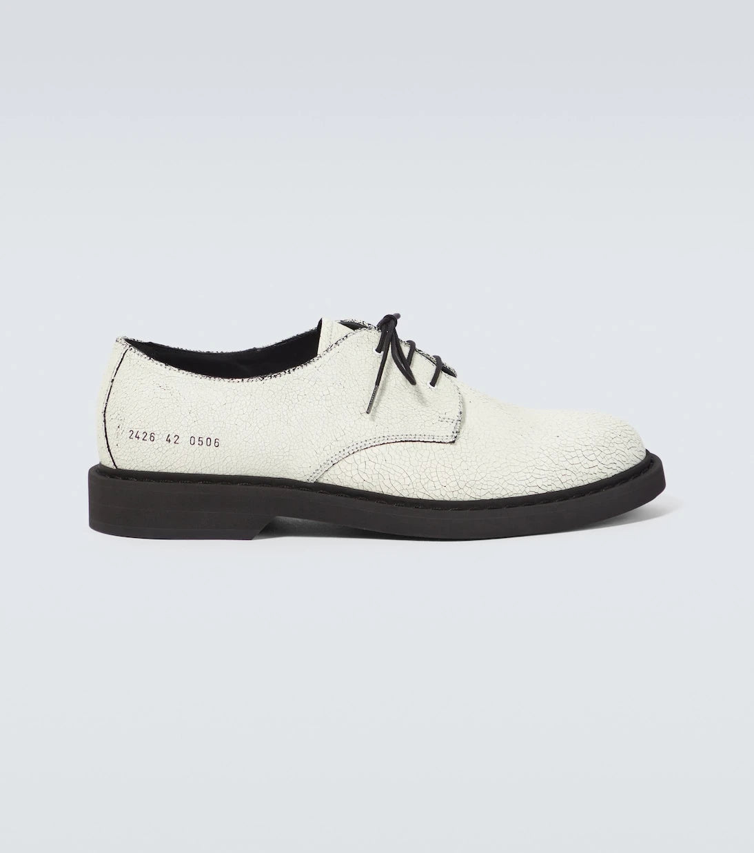 Common Projects - Cracked leather Derby shoes