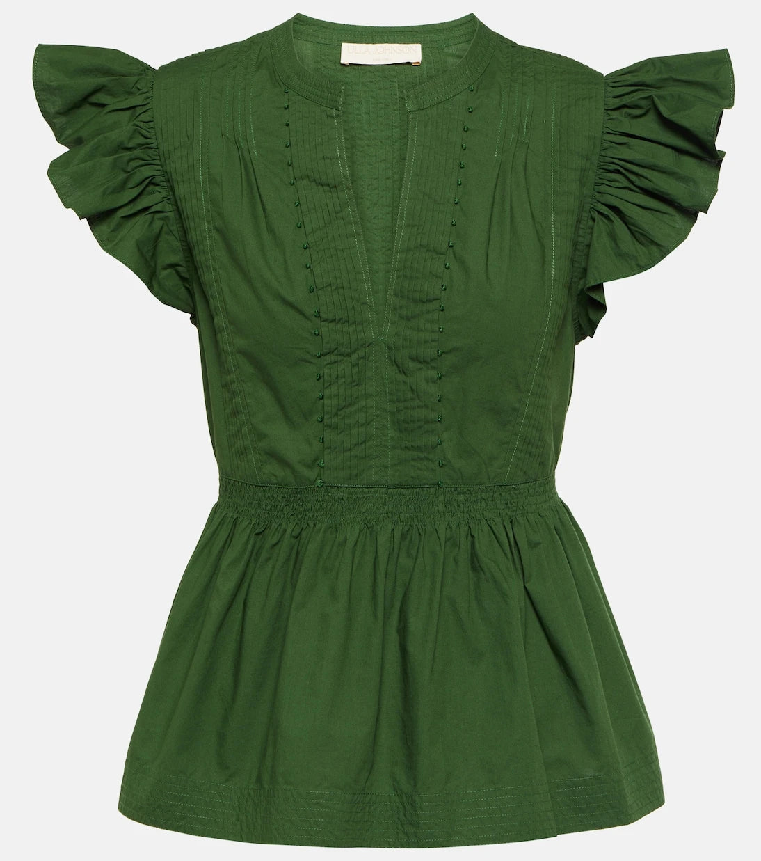 Ulla Johnson - Luise cotton poplin top