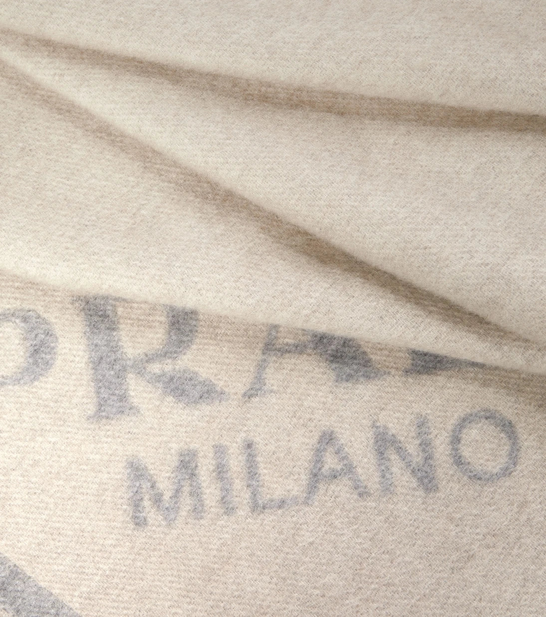 Prada - Logo jacquard cashmere blanket